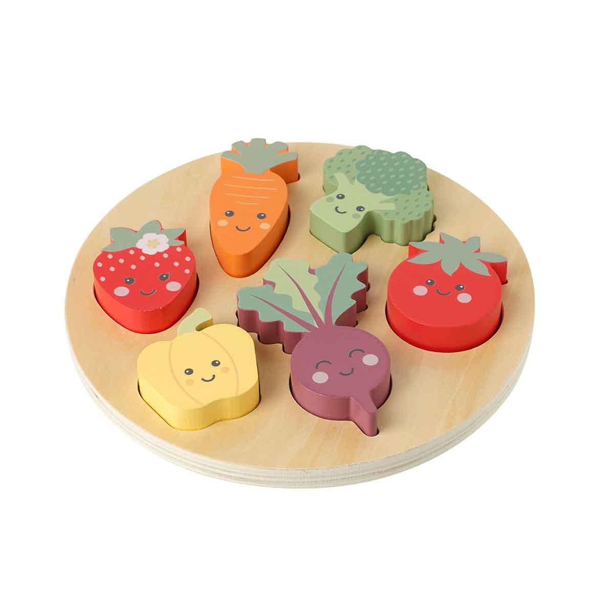 Happy Veggies Puzzle