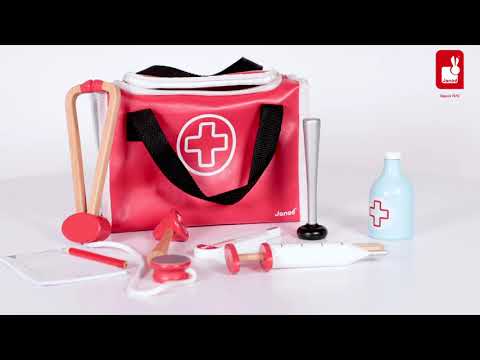 Janod Wooden Doctor's Suitcase YouTube Video