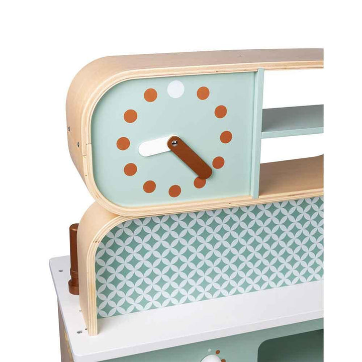 Janod Wooden Big Cooker Reverso Kitchen Clock Picture
