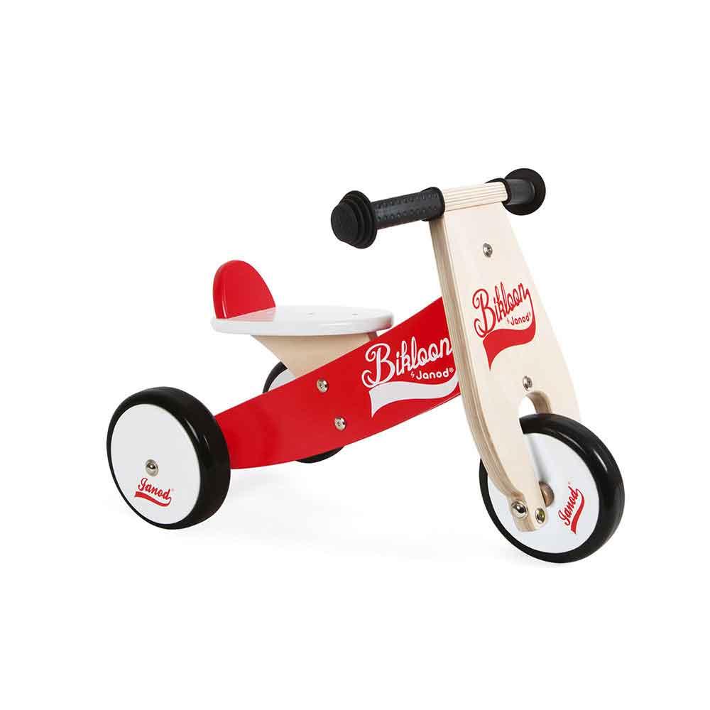 Janod Little Bikloon Red and White Ride-On Main Picture