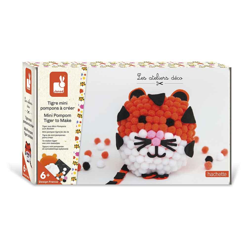 Janod Mini Pompom Tiger To Make Main Picture