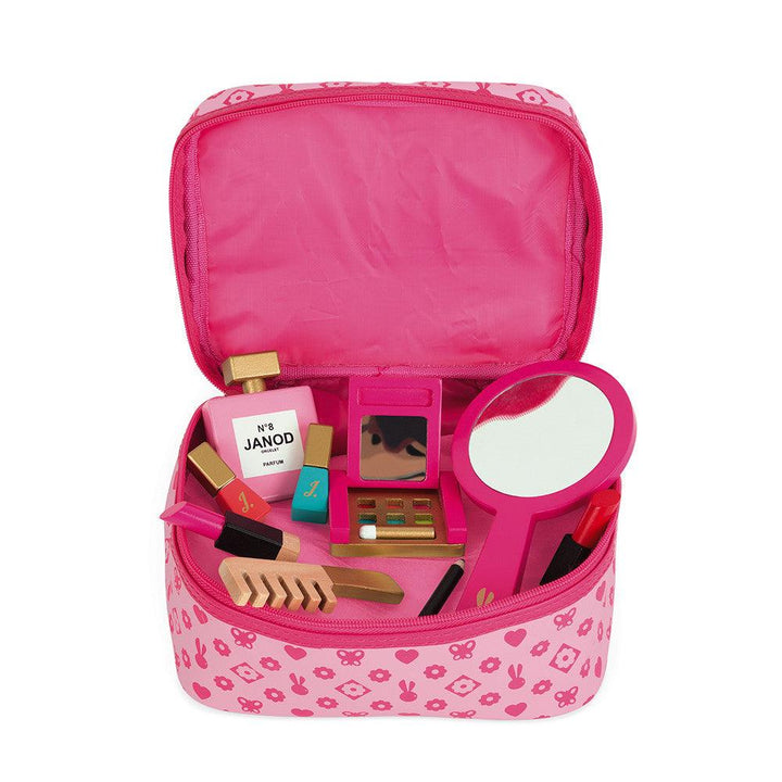 Janod Wooden P'tite Miss Vanity Case Open Picture