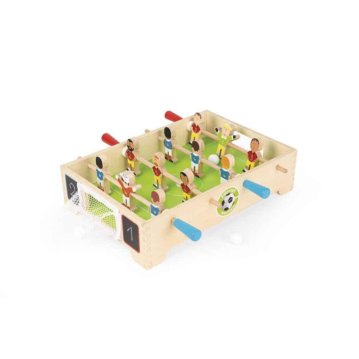 Janod Wooden Champions Mini Table Football Side Picture