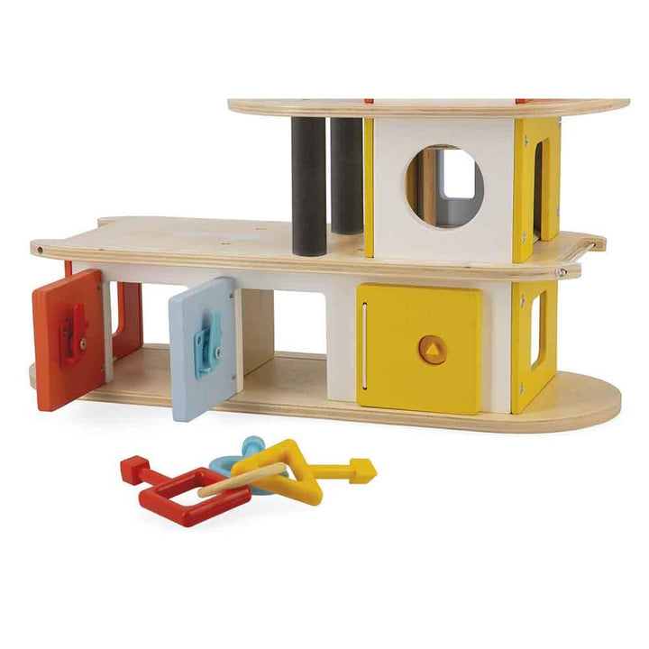Janod FSC Certified Wooden Garage Bottom Picture
