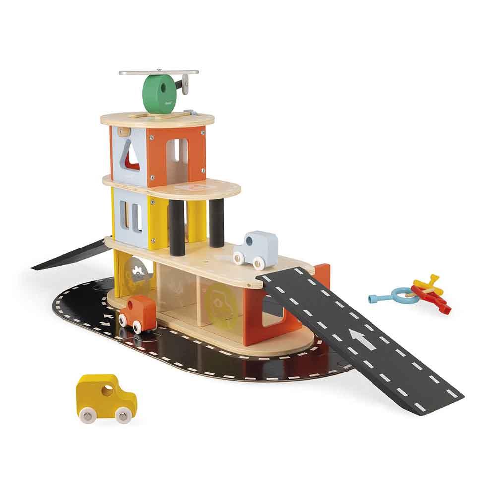 Janod FSC Certified Wooden Garage Main Picture