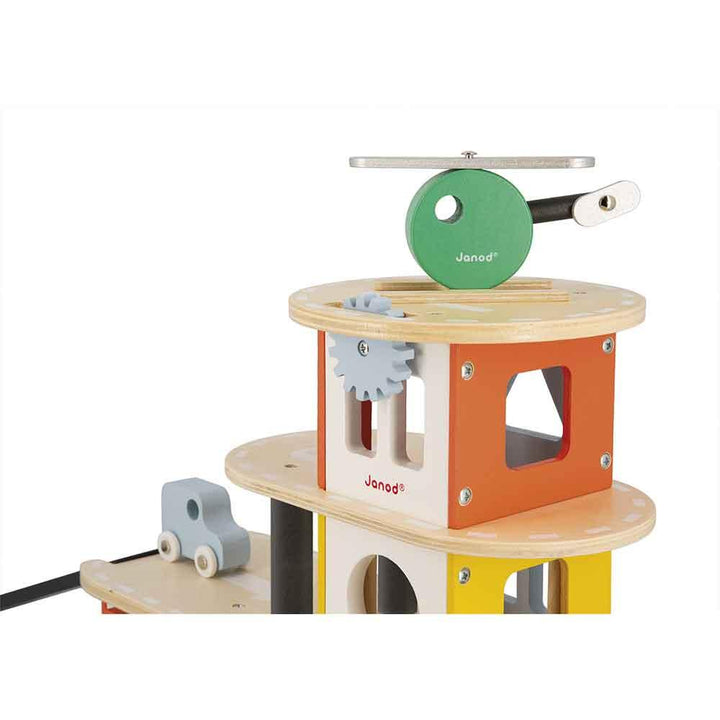 Janod FSC Certified Wooden Garage Top Picture