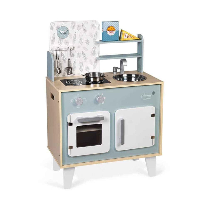 Janod Wooden Plume Feather Cooker Side Picture
