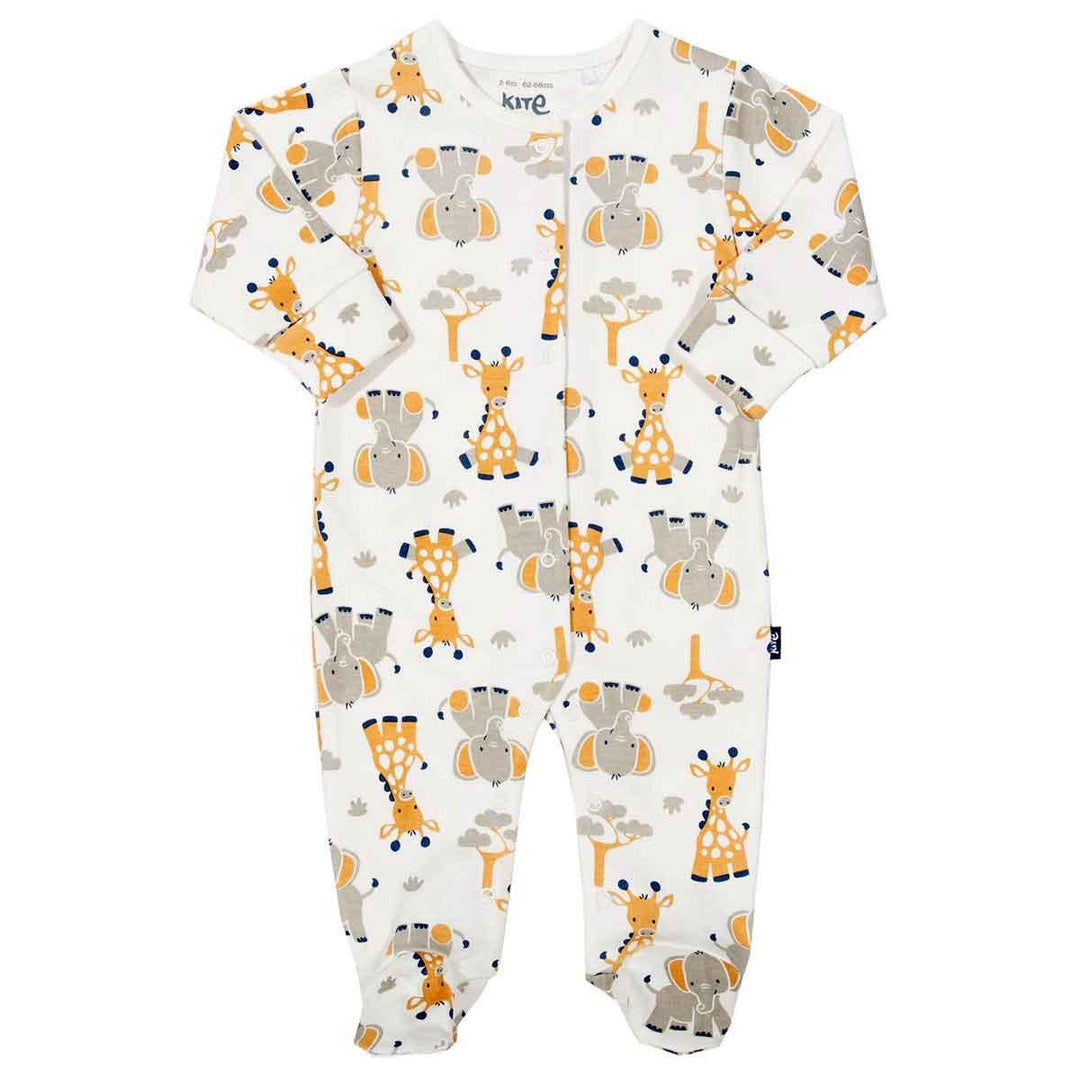 Kite Organic Giraffe and Ele Sleepsuit Little Tots Toys