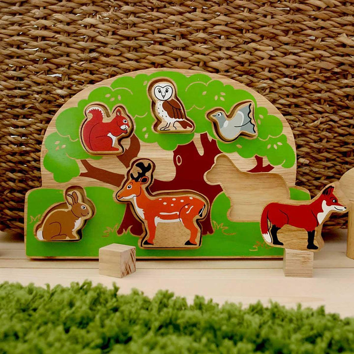 Lanka Kade Natural Wooden Countryside Shape Sorter Outside Picture