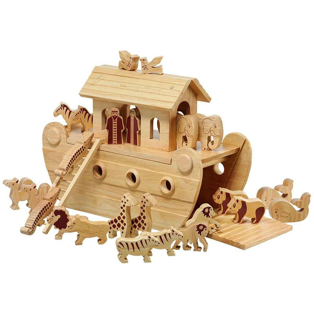 Lanka Kade Natural Wooden Deluxe Natural Noah's Ark Main Picture