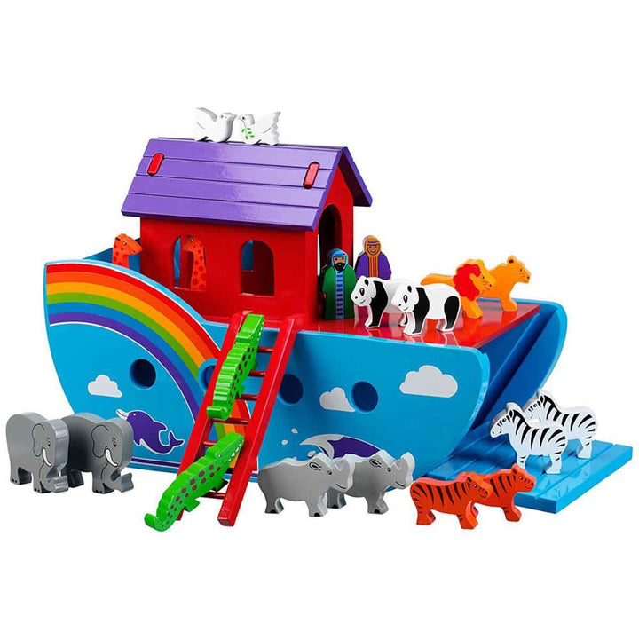 Lanka Kade Natural Wooden Rainbow Noah's Ark Main Picture