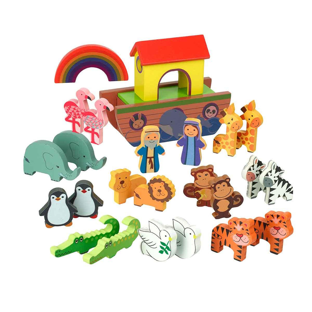 Orange Tree Toys Noah's Ark Advent Calendar Pieces Picture