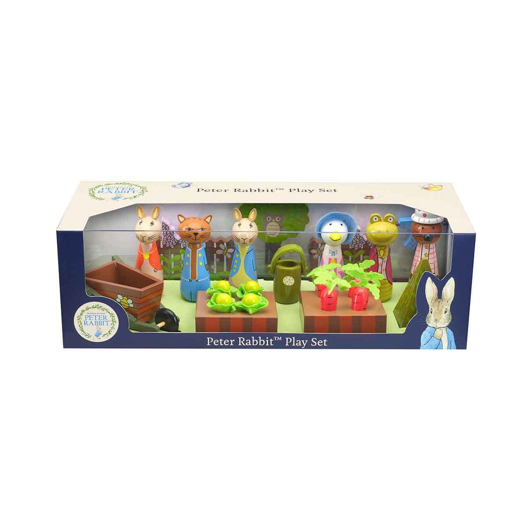 Orange Tree Toys Peter Rabbit Wooden Play Set Box Picture