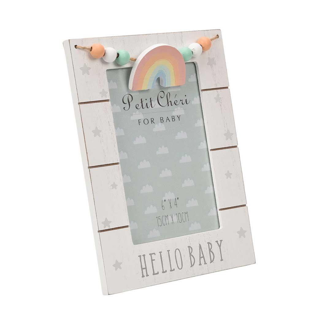 Celebrations Petit Cheri "Hello Baby" Photo Frame Side Picture